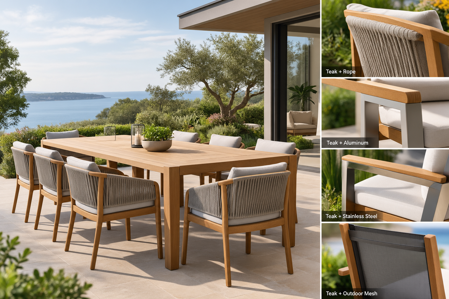 Teak Furniture: How to Choose the Right Outdoor Furniture for Your UK Garden